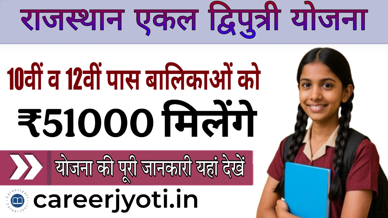 Rajasthan Ekal Dwiputri Yojana 2025: राजस्थान एकल द्वि पुत्री योजना का नोटिफिकेशन जारी